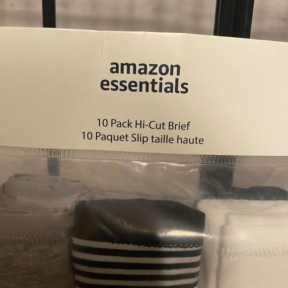 Amazon essential 10-Pack Brief Panties P103 - Picture 2 of 2
